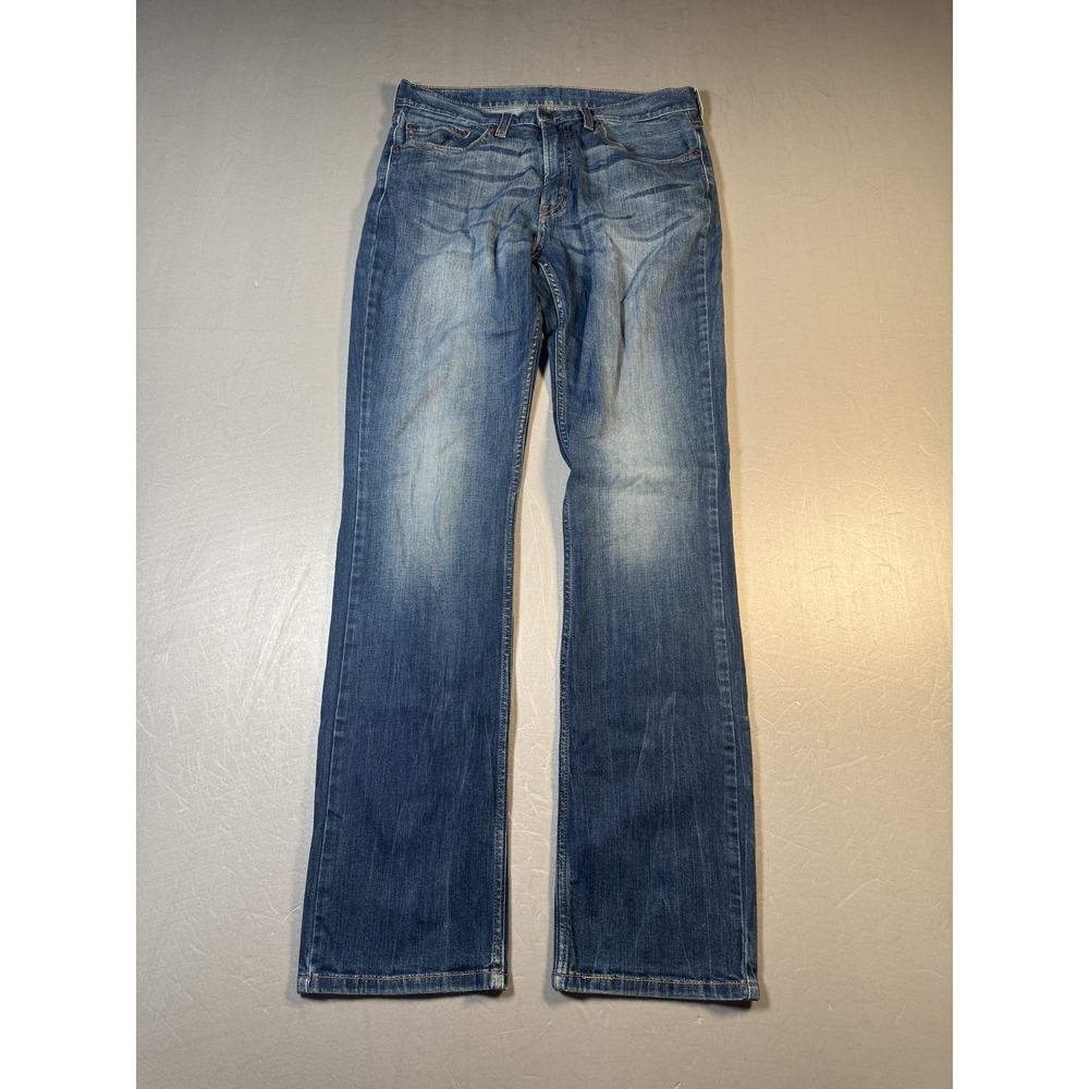 Levis L531‎ Jeans Mens 32x34 Straight Leg Denim Distressed Classic Vintage Look